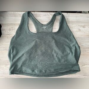 Old Navy Women's Heathered Teal Sports Bra